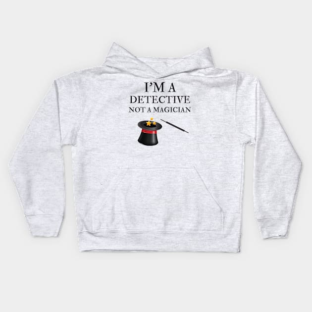 detective Kids Hoodie by Mdath